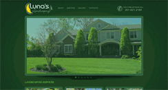 Desktop Screenshot of lunas-landscaping.com